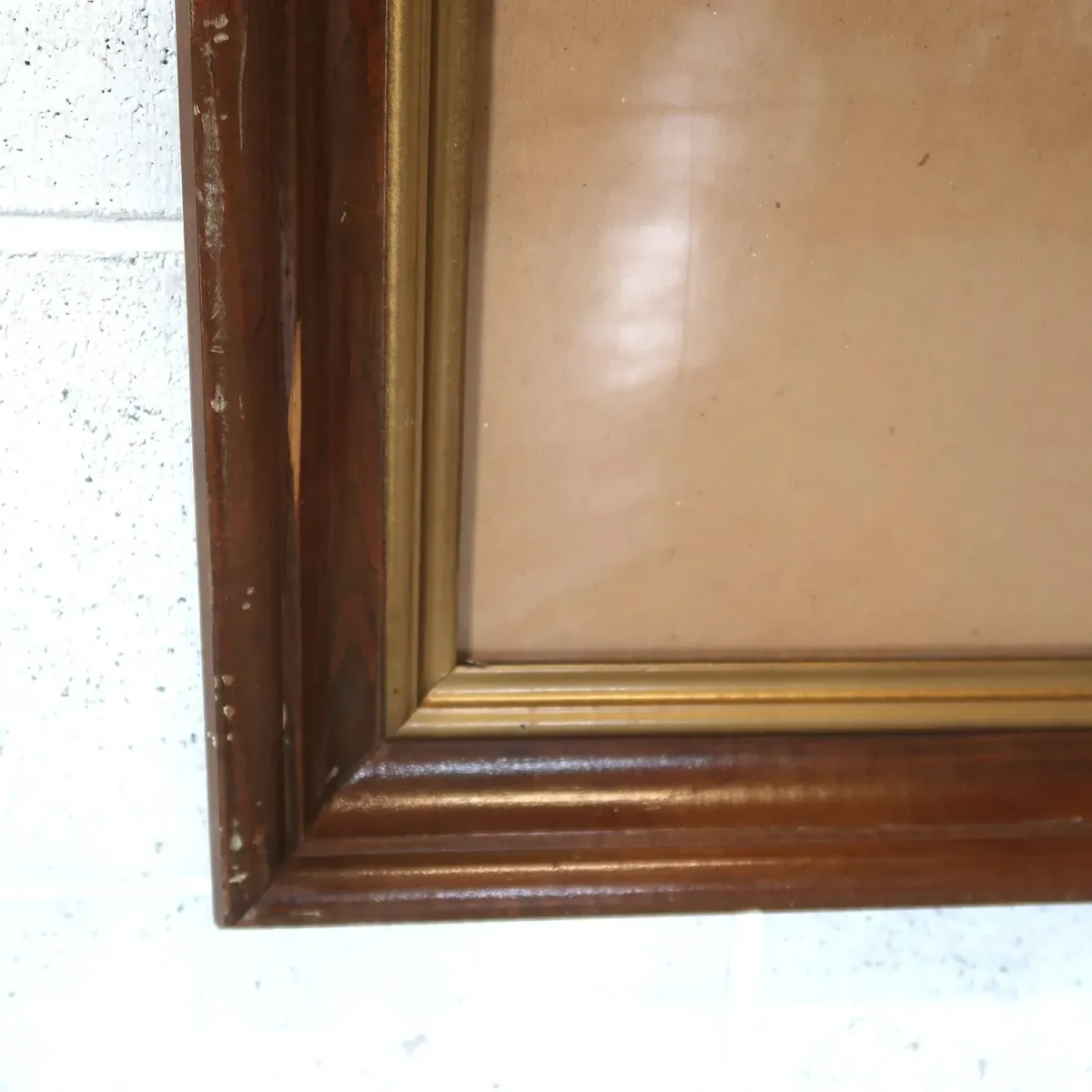 ビンテージ ウッドフレーム 額縁