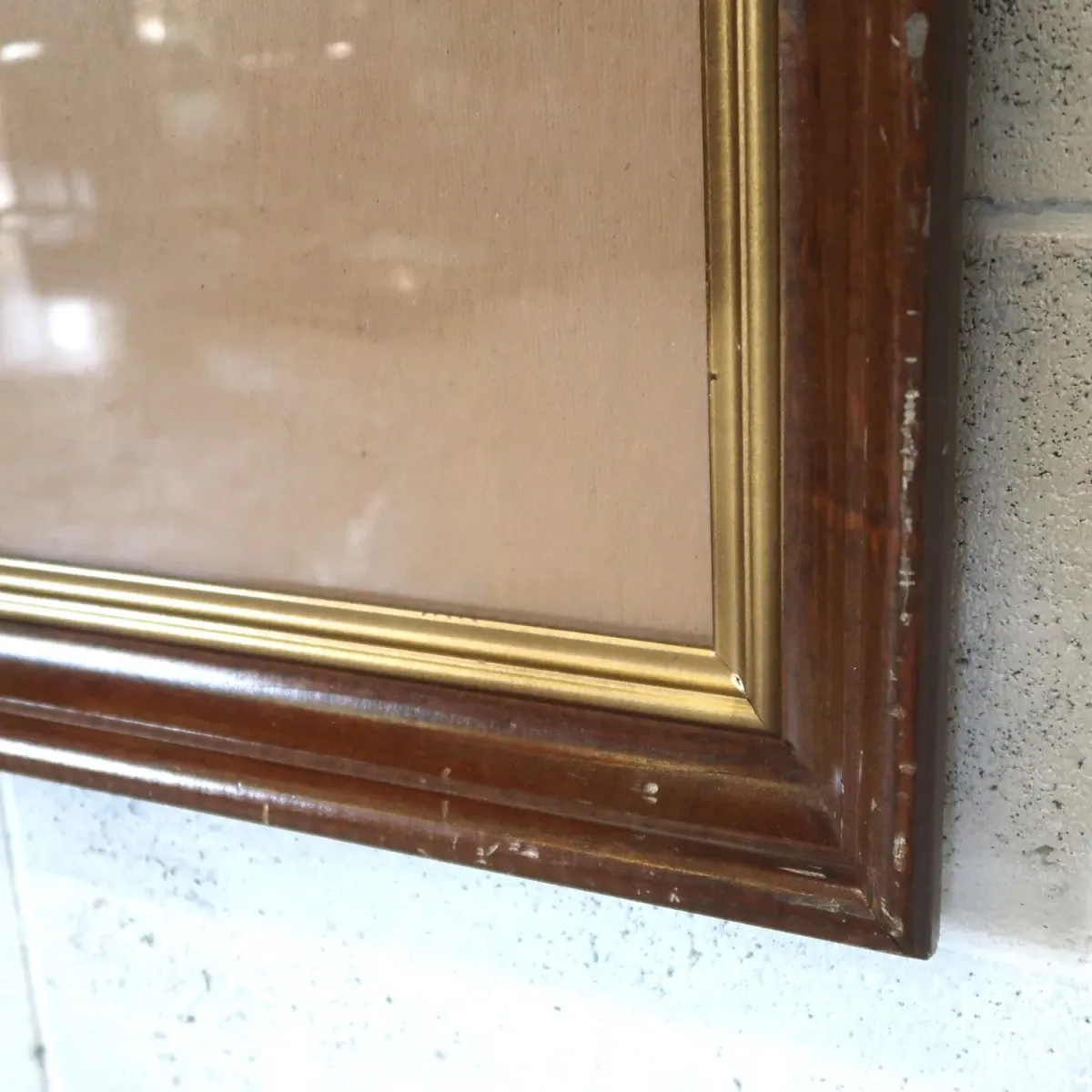 ビンテージ ウッドフレーム 額縁