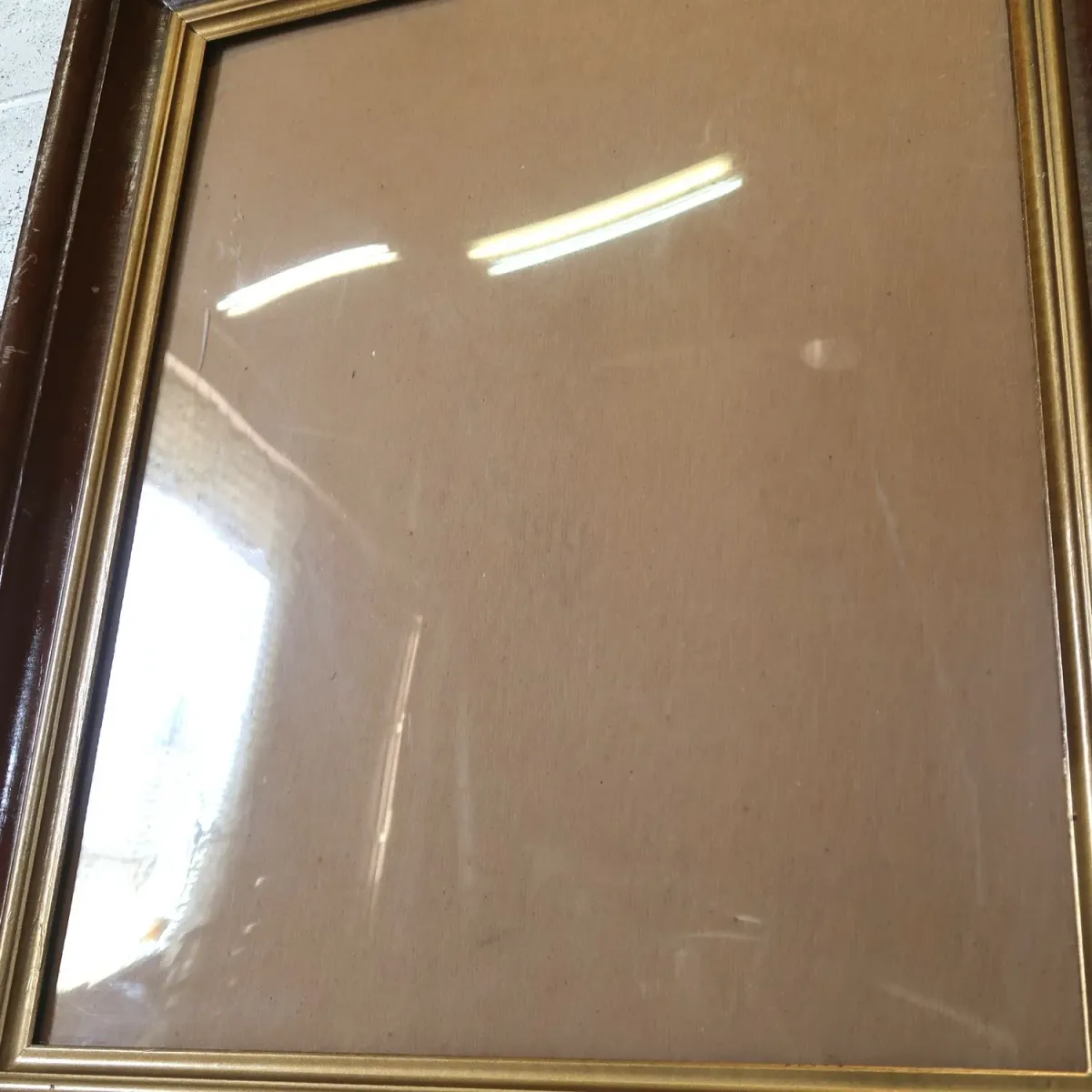 ビンテージ ウッドフレーム 額縁