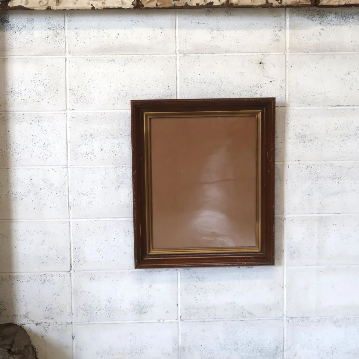 ビンテージ ウッドフレーム 額縁