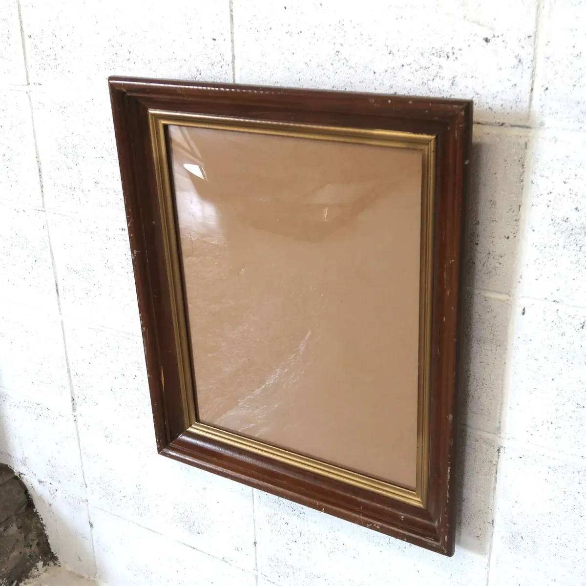 ビンテージ ウッドフレーム 額縁