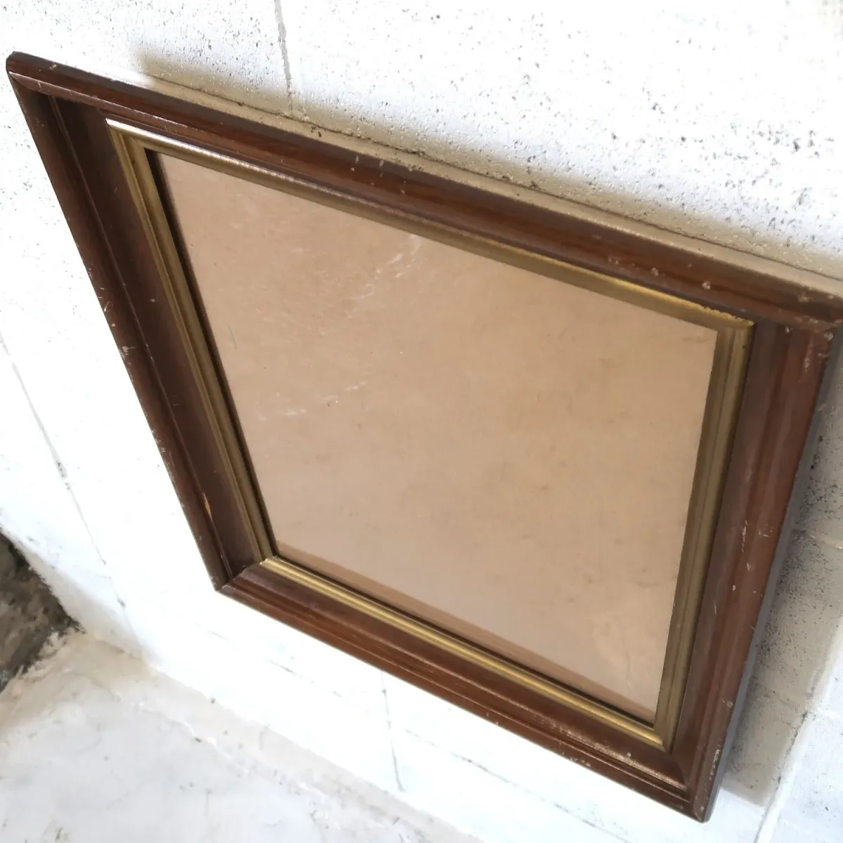 ビンテージ ウッドフレーム 額縁