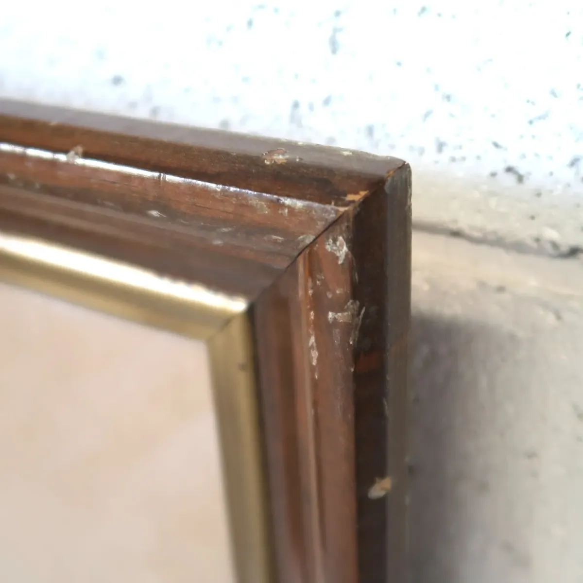 ビンテージ ウッドフレーム 額縁