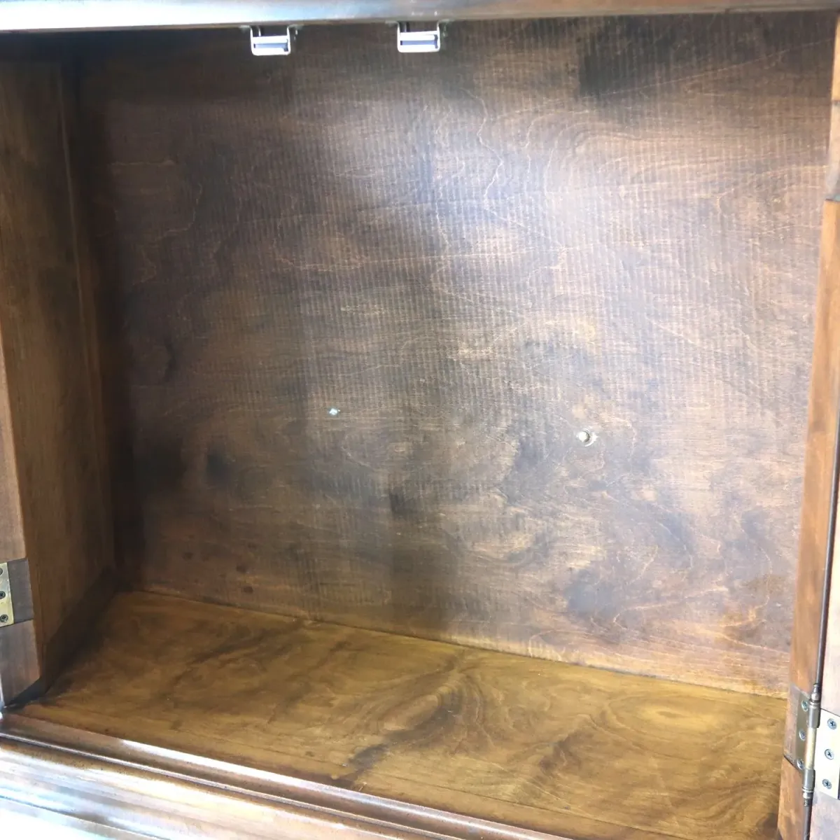 アンティーク ハイバックキャビネット