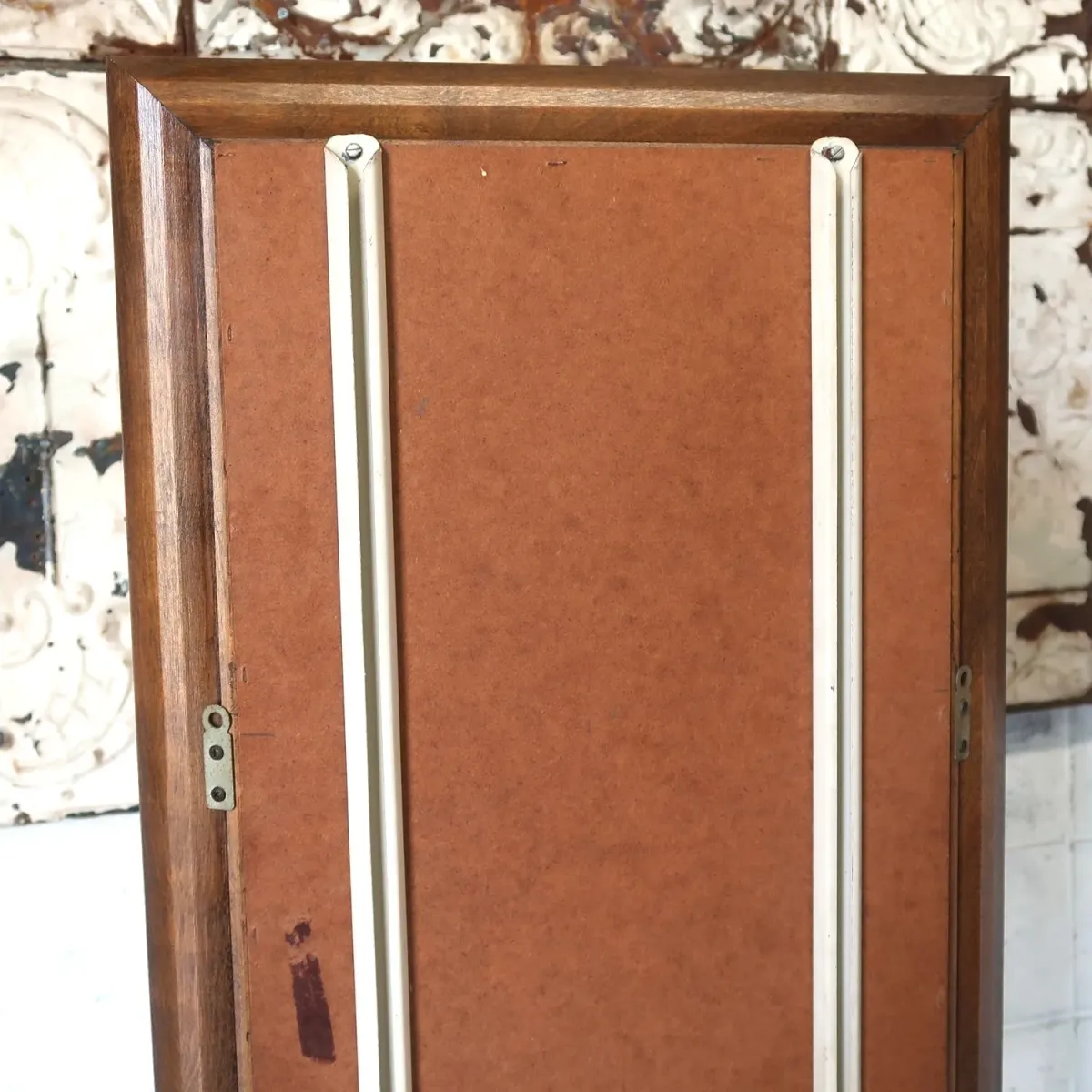 アンティーク ハイバックキャビネット