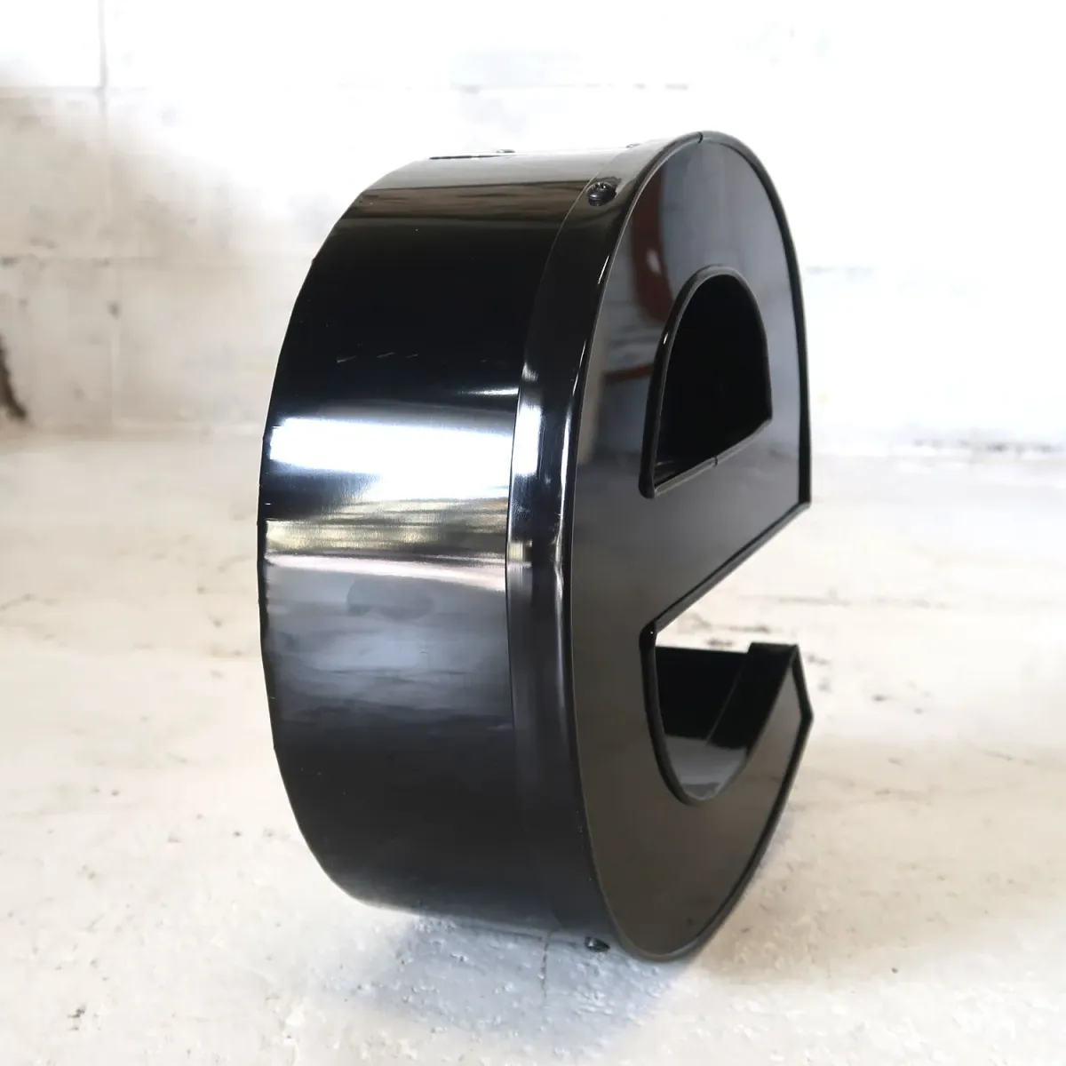 ビンテージ レターサイン e