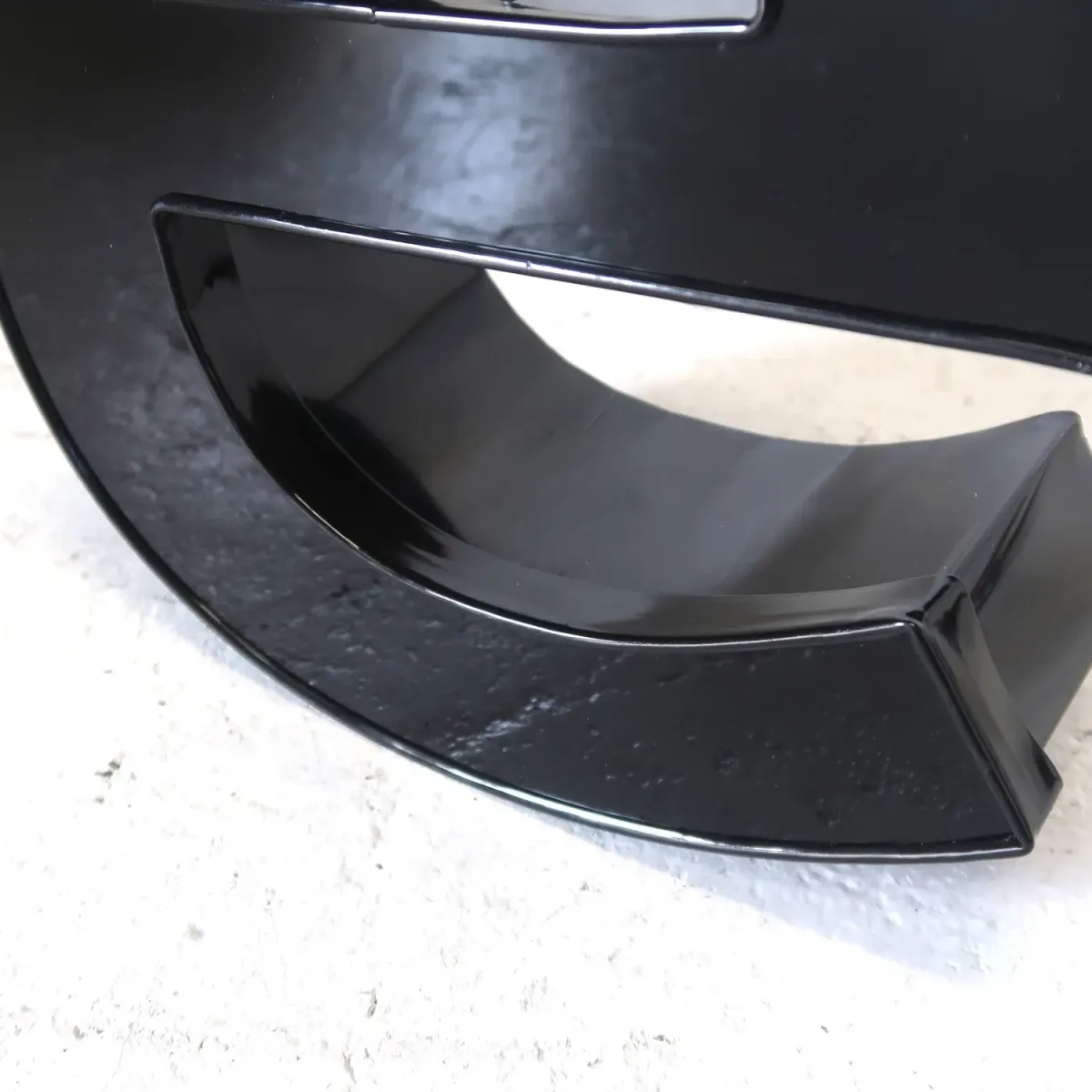 ビンテージ レターサイン e