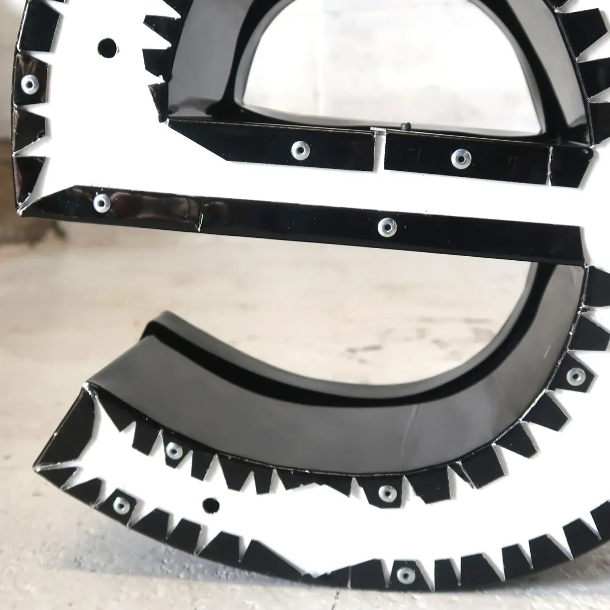 ビンテージ レターサイン e