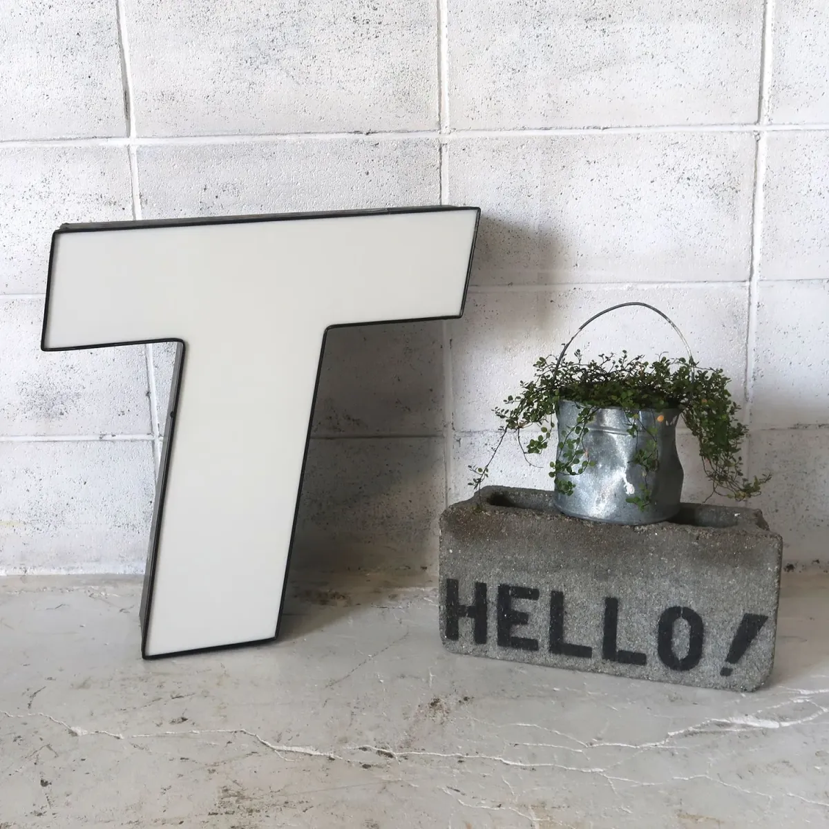 ビンテージ レターサイン T