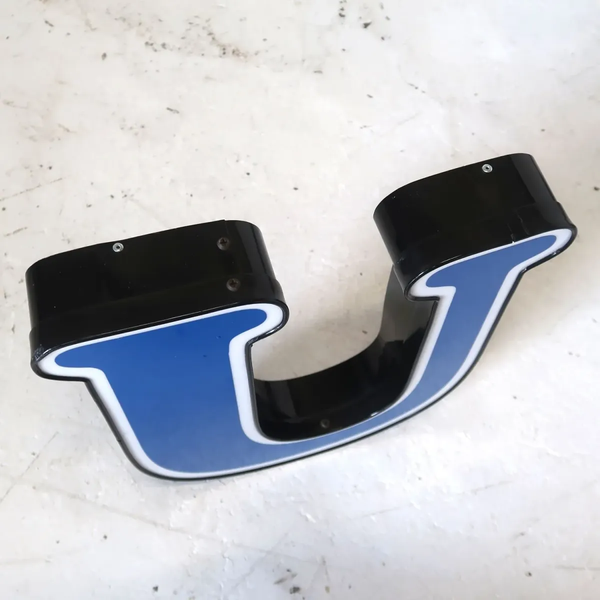 ビンテージ レターサイン U