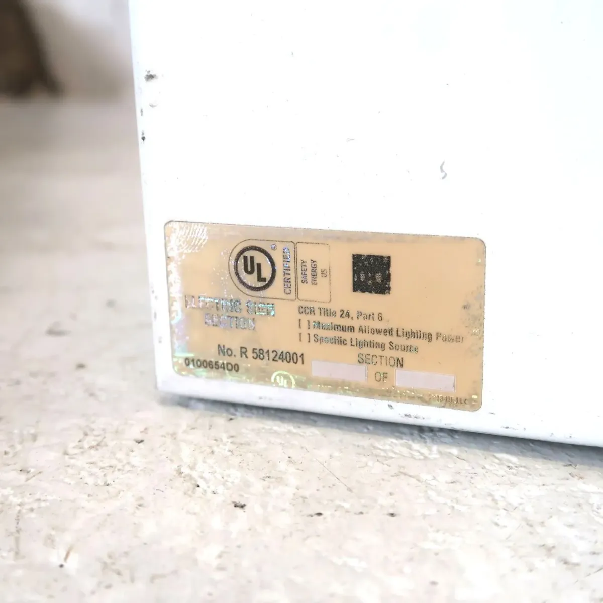 ビンテージ レターサイン E