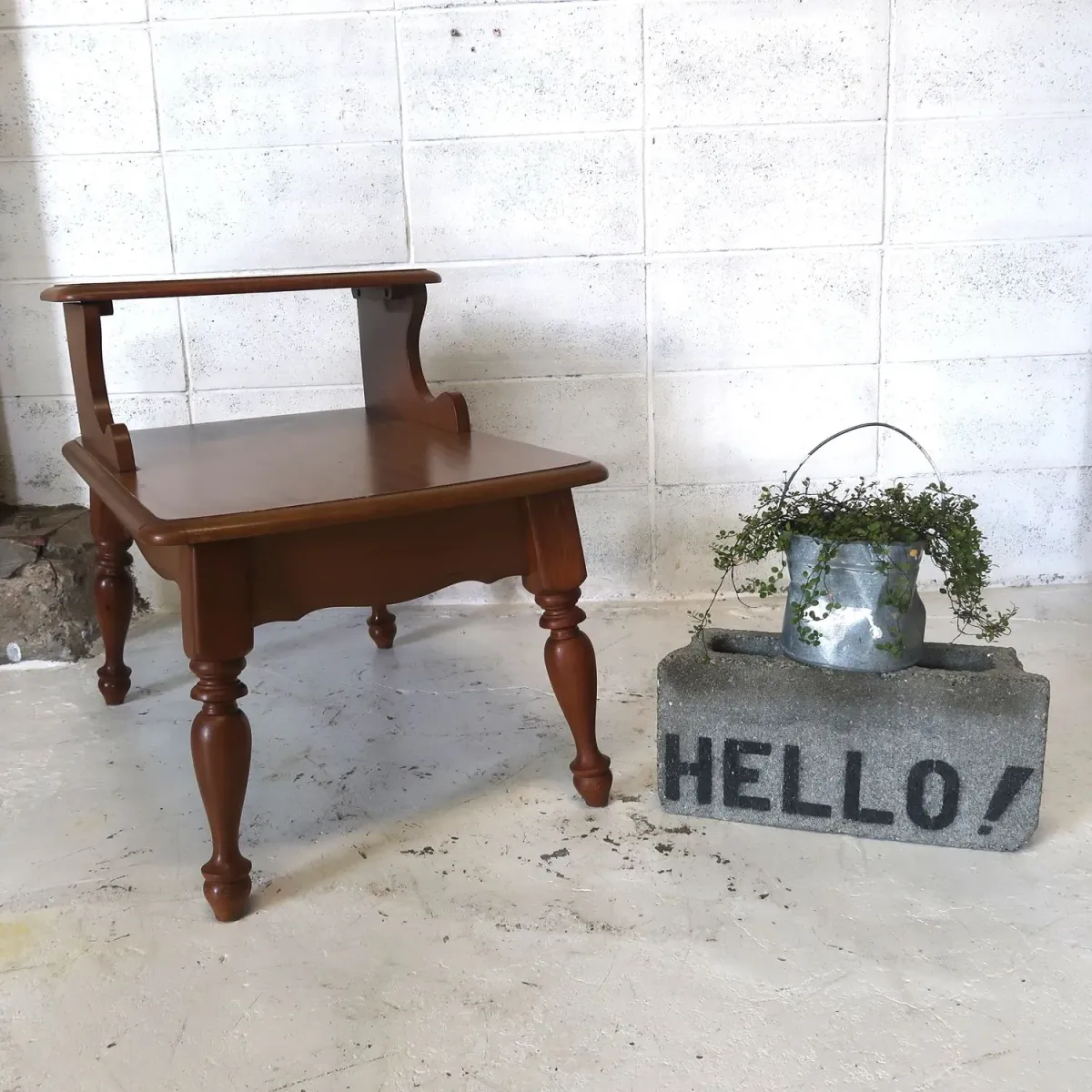 アンティーク ステップエンドテーブル