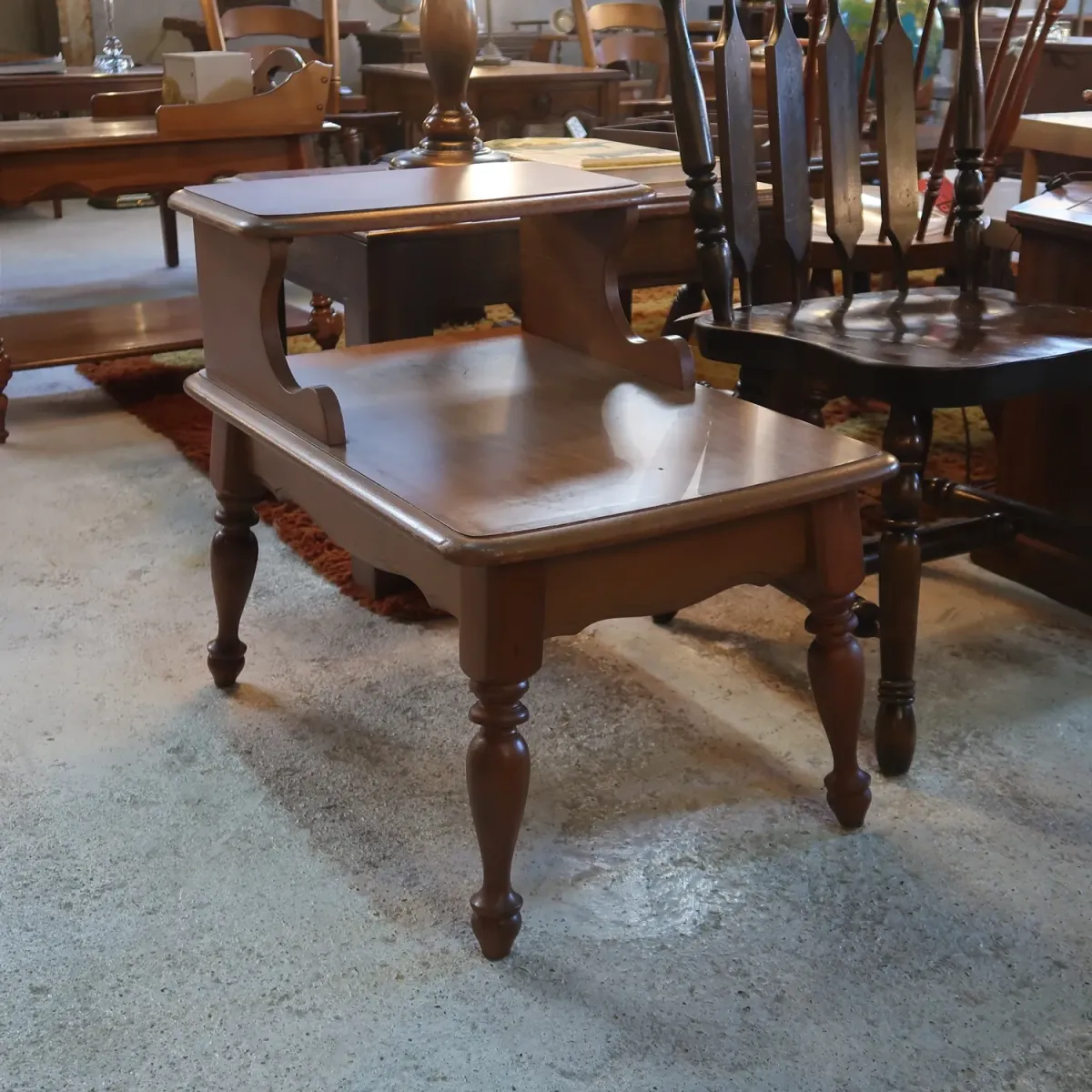 アンティーク ステップエンドテーブル