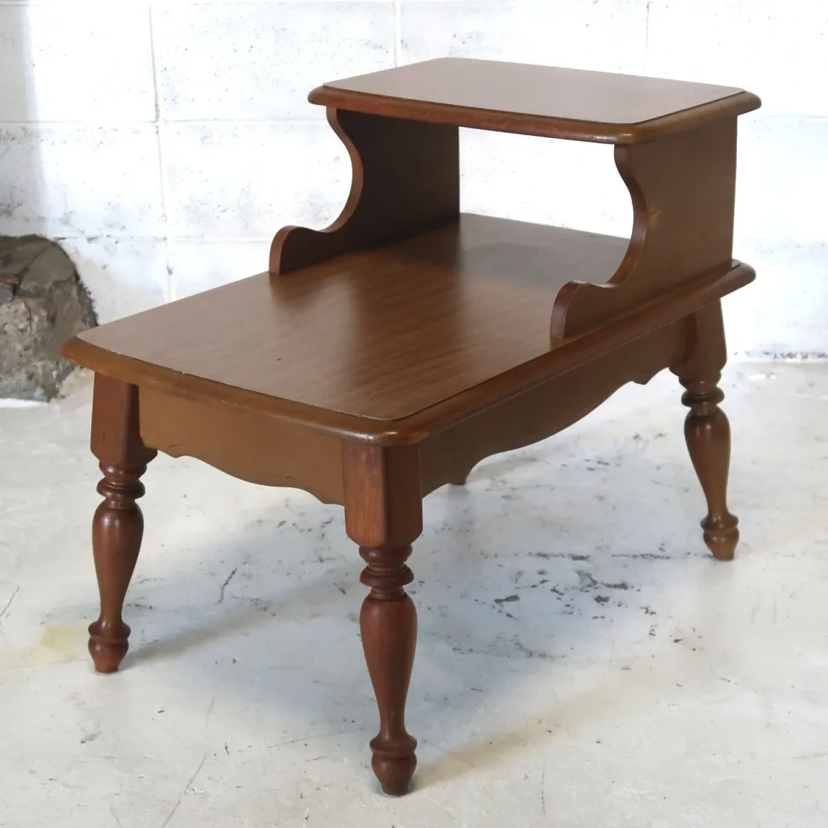 アンティーク ステップエンドテーブル