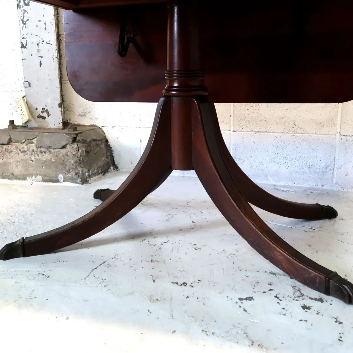 アンティーク バタフライ ダイニングテーブル