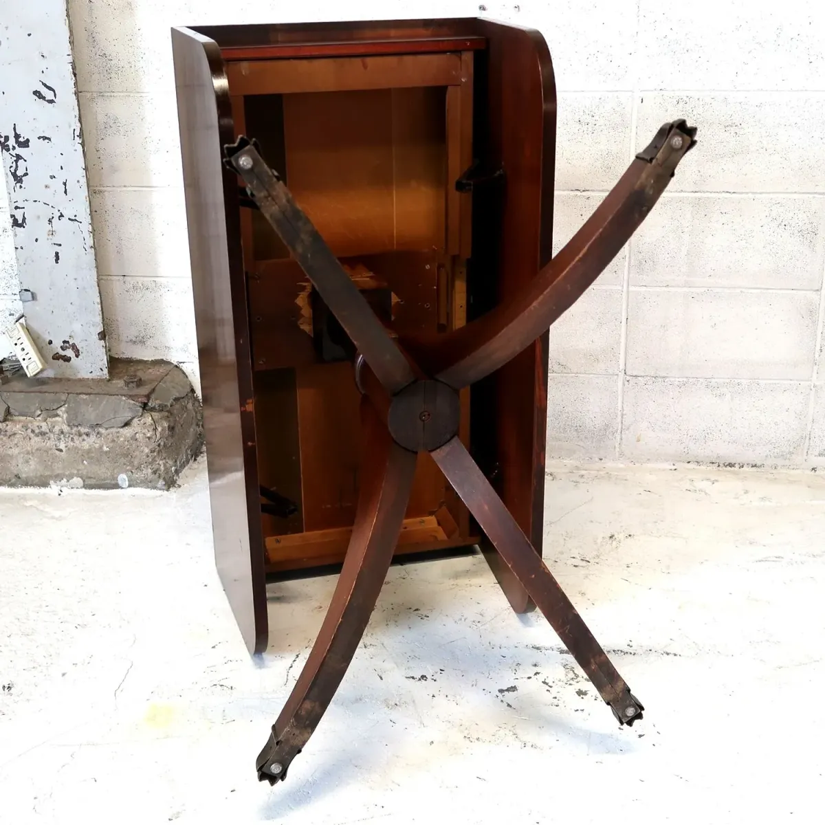 アンティーク バタフライ ダイニングテーブル