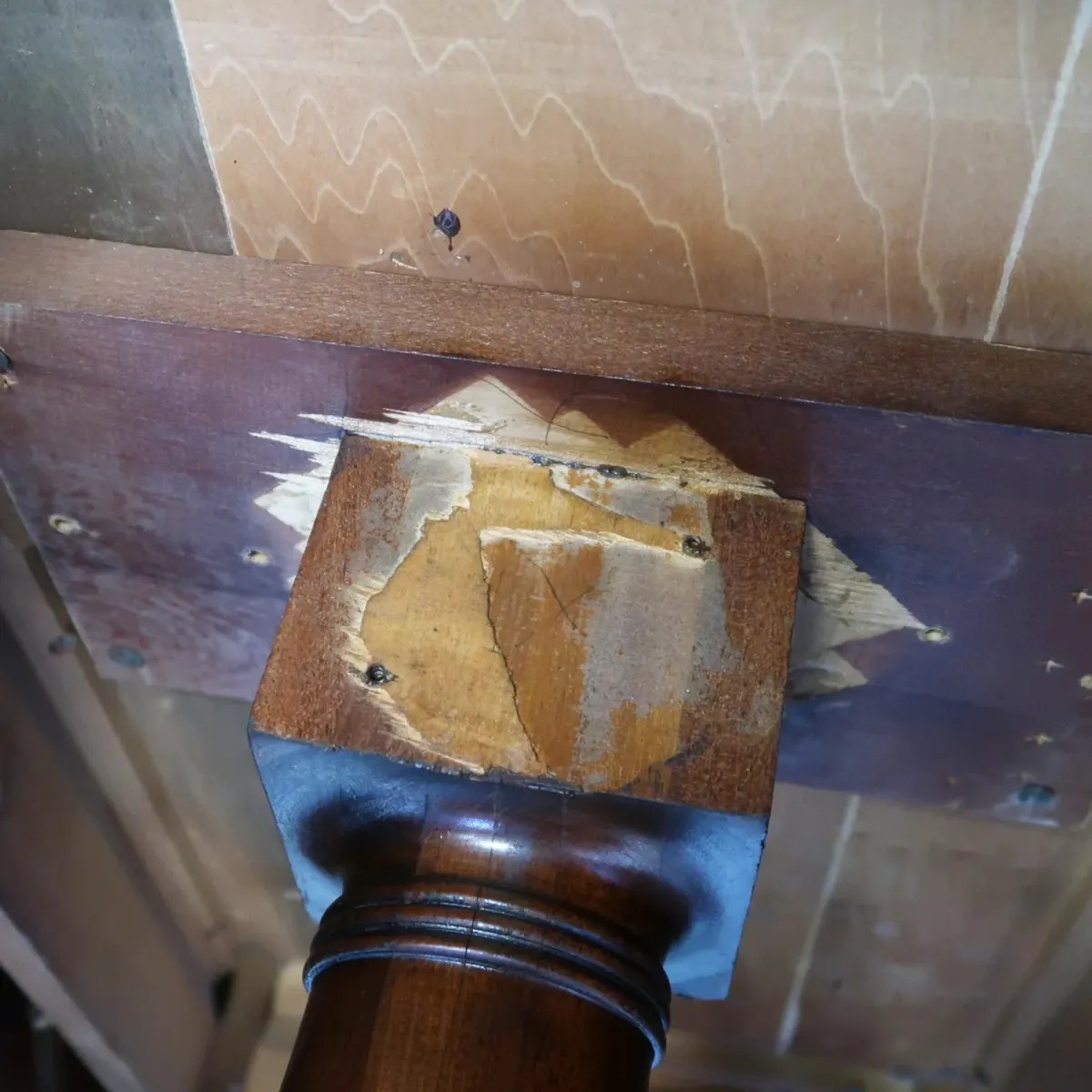 アンティーク バタフライ ダイニングテーブル