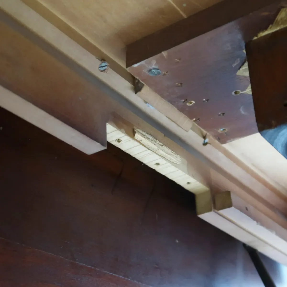 アンティーク バタフライ ダイニングテーブル