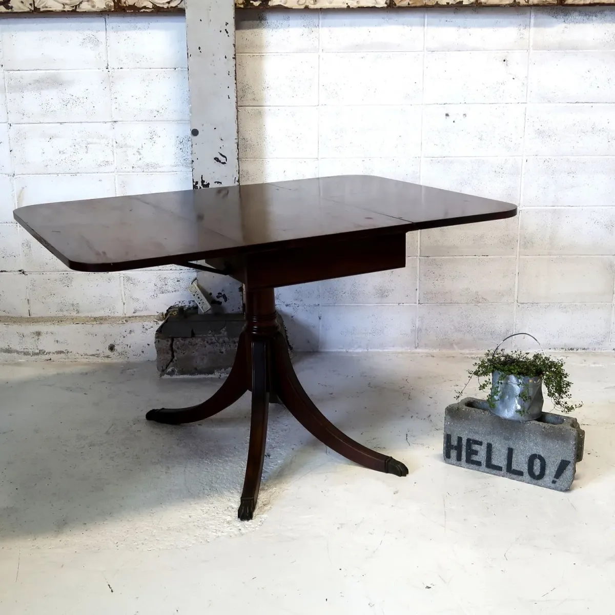 アンティーク バタフライ ダイニングテーブル