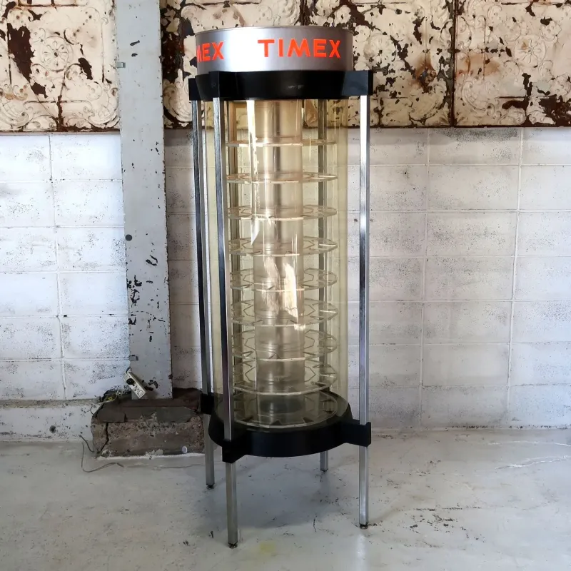 TIMEX ライトアップ 回転ショーケース