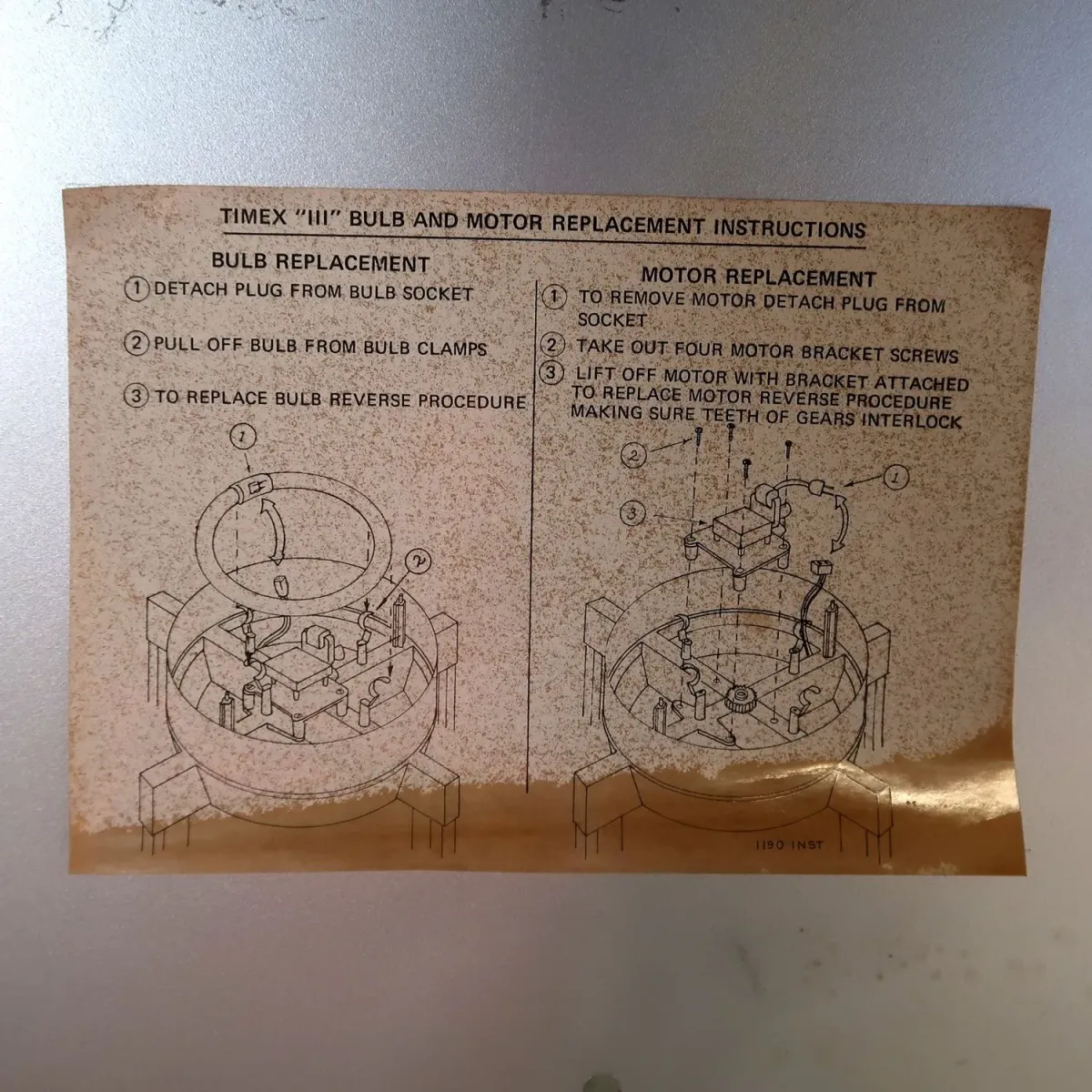 TIMEX ライトアップ 回転ショーケース