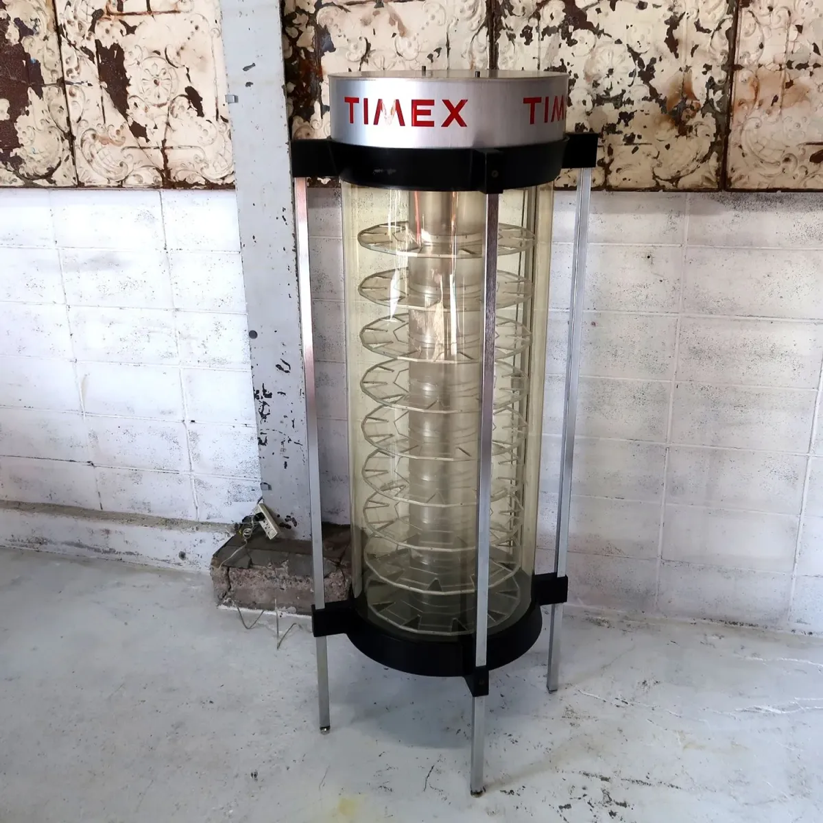 TIMEX ライトアップ 回転ショーケース