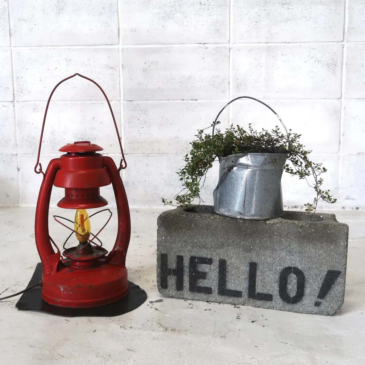 ビンテージ カスタムランタンランプ