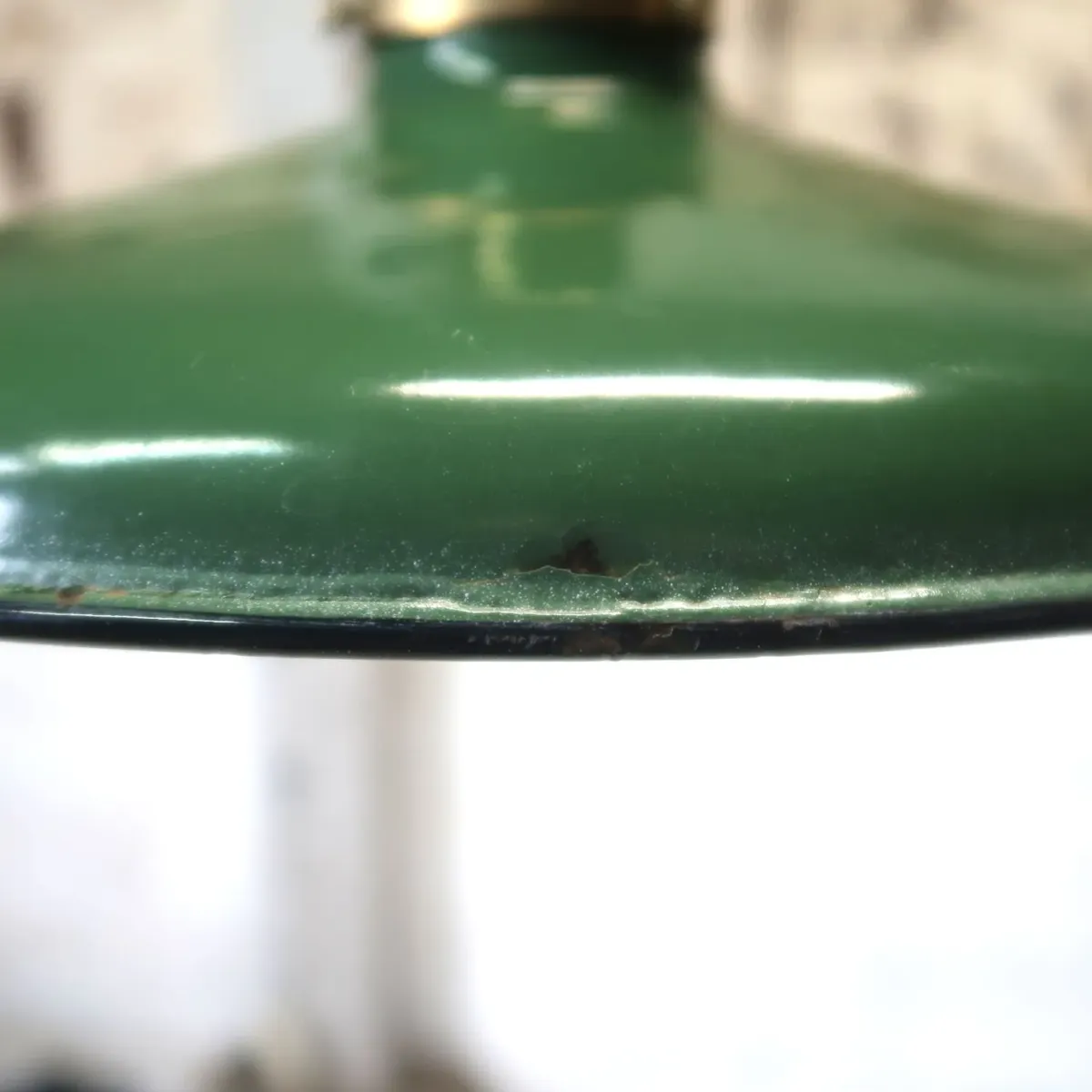 ビンテージ ホーロー ファクトリーランプ