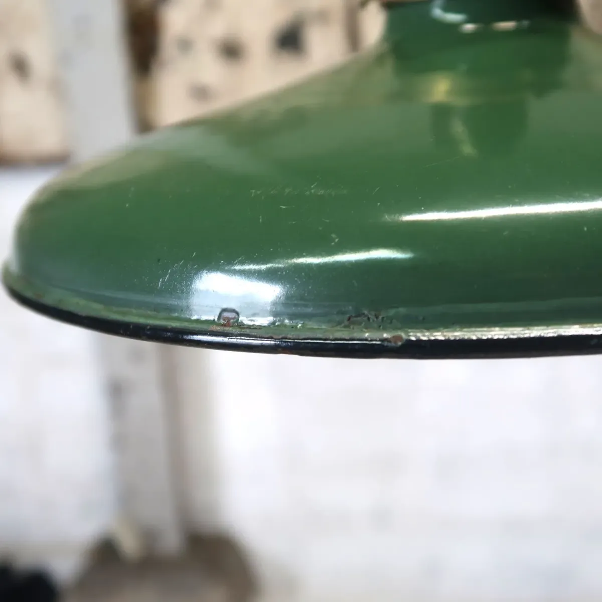 ビンテージ ホーロー ファクトリーランプ