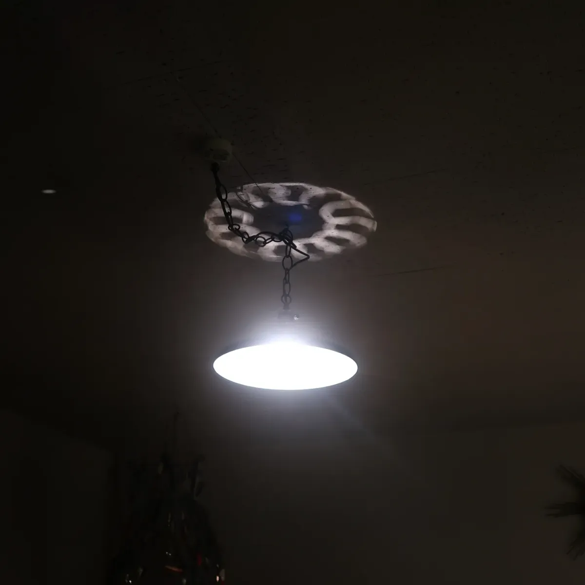 ビンテージ ホーロー ファクトリーランプ