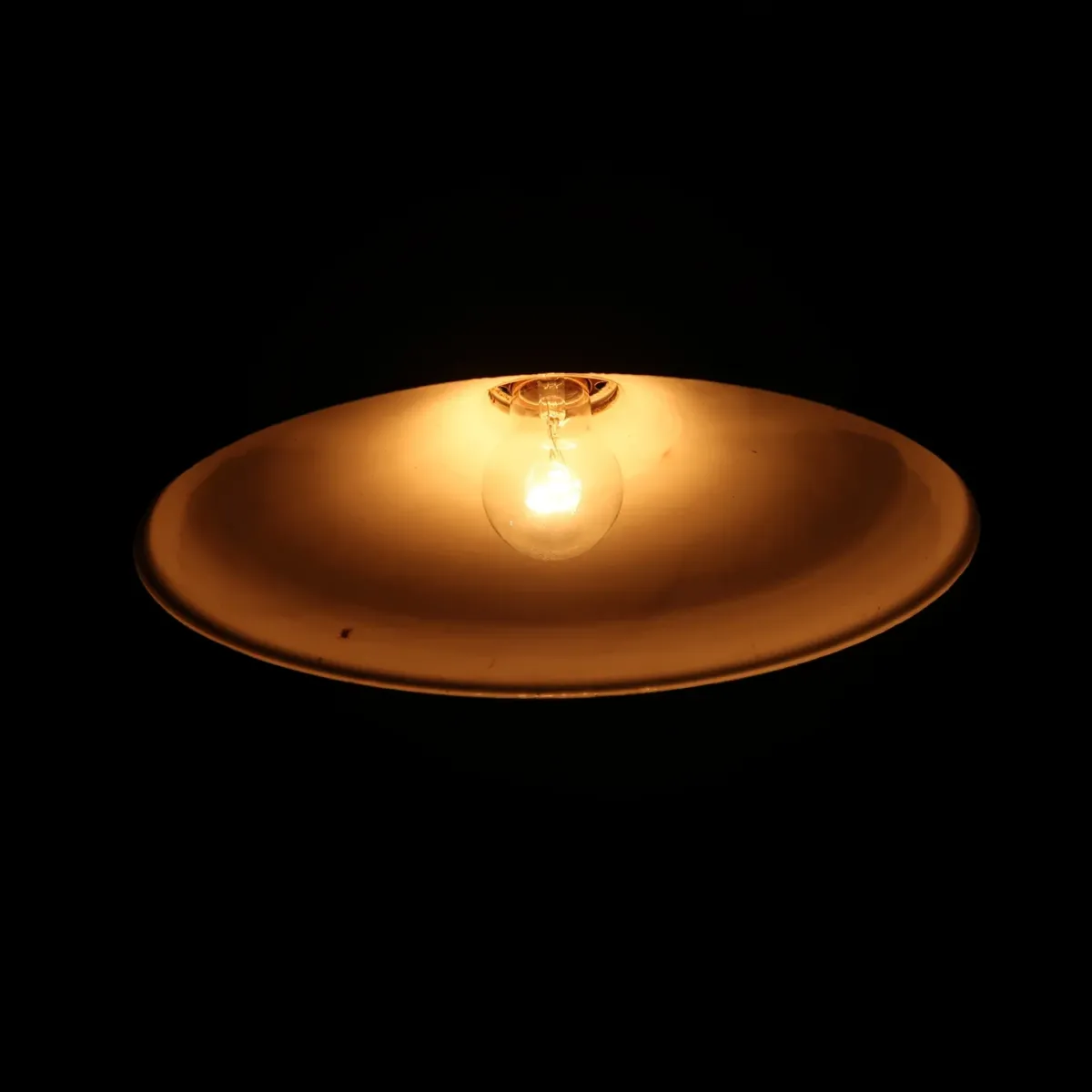 ビンテージ ホーロー ファクトリーランプ