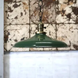 ビンテージ ホーロー ファクトリーランプ