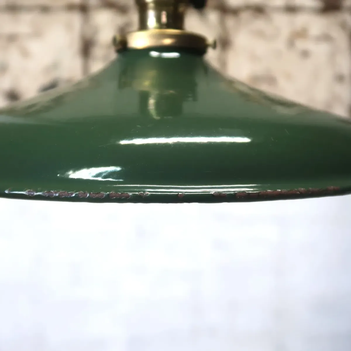 ビンテージ ホーロー ファクトリーランプ