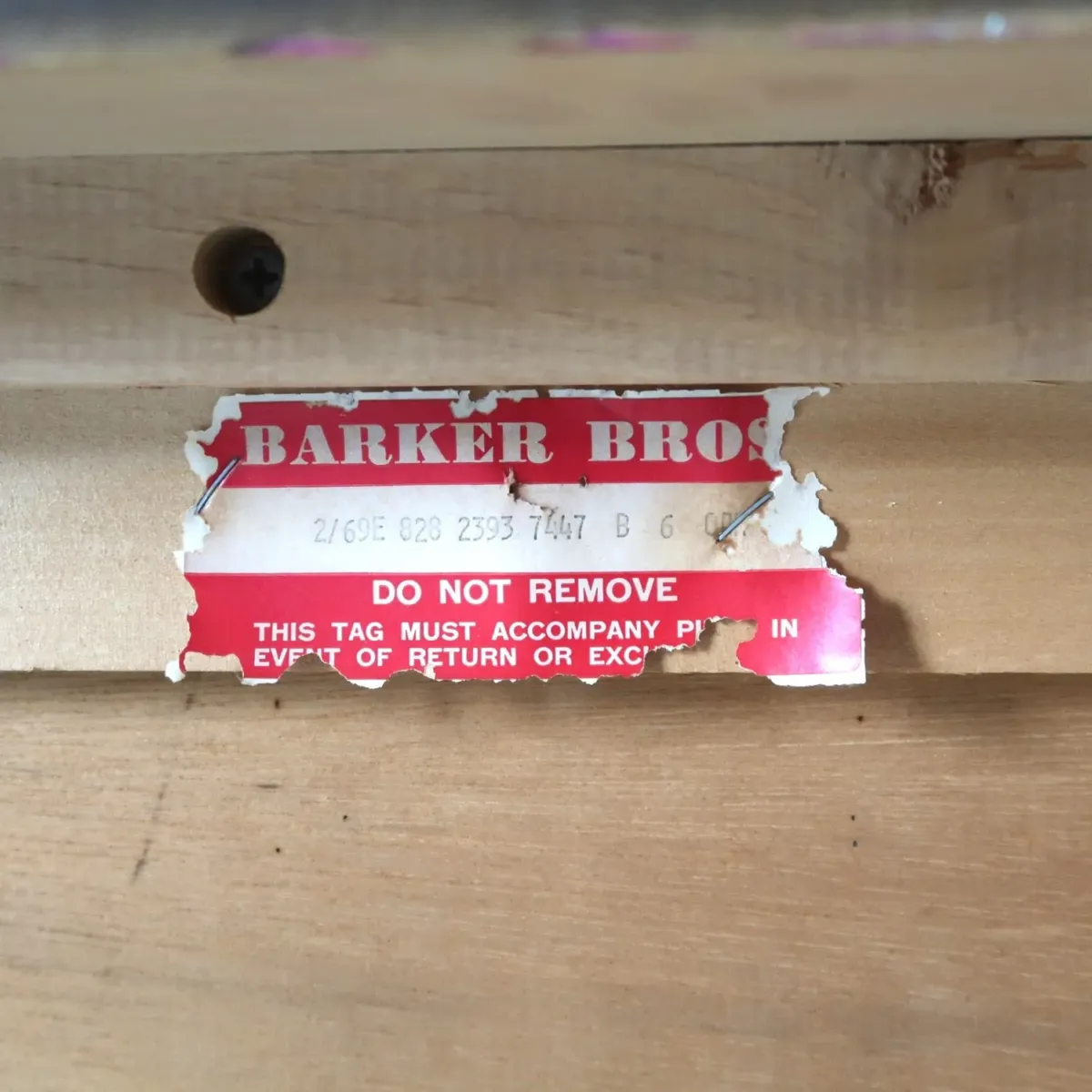 BARKER BROS アンティーク ナイトスタンド