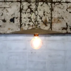 ビンテージ シンバル カスタムペンダントランプ