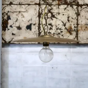 ビンテージ シンバル カスタムペンダントランプ