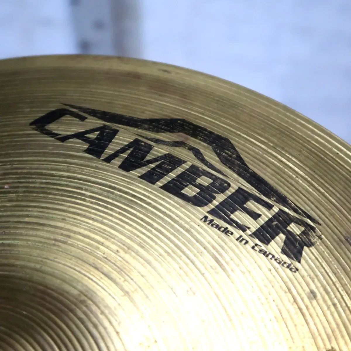 ビンテージ シンバル カスタムペンダントランプ