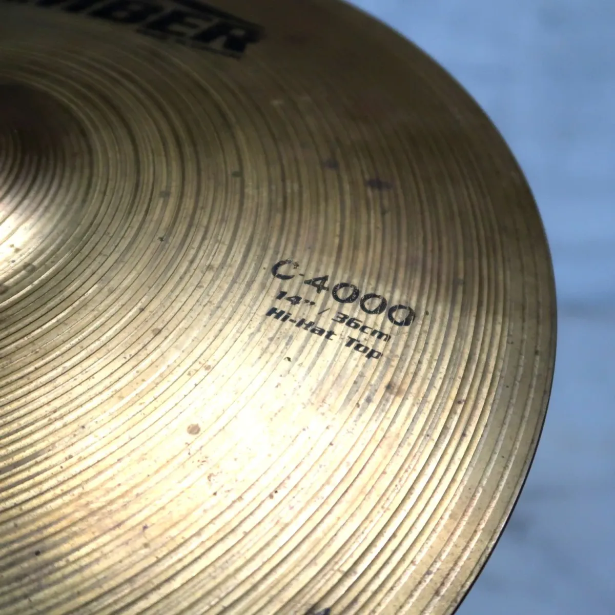 ビンテージ シンバル カスタムペンダントランプ