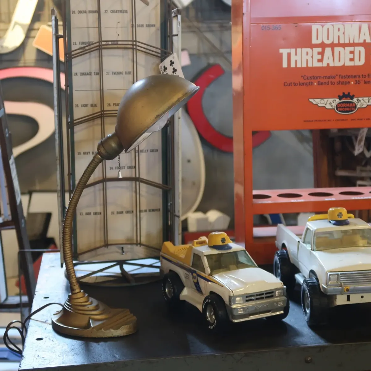 20's～ EAGLE アンティーク デスクランプ