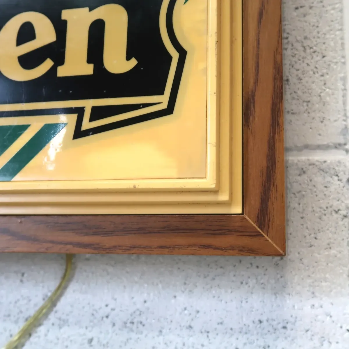 Heineken ビンテージ ライトサイン