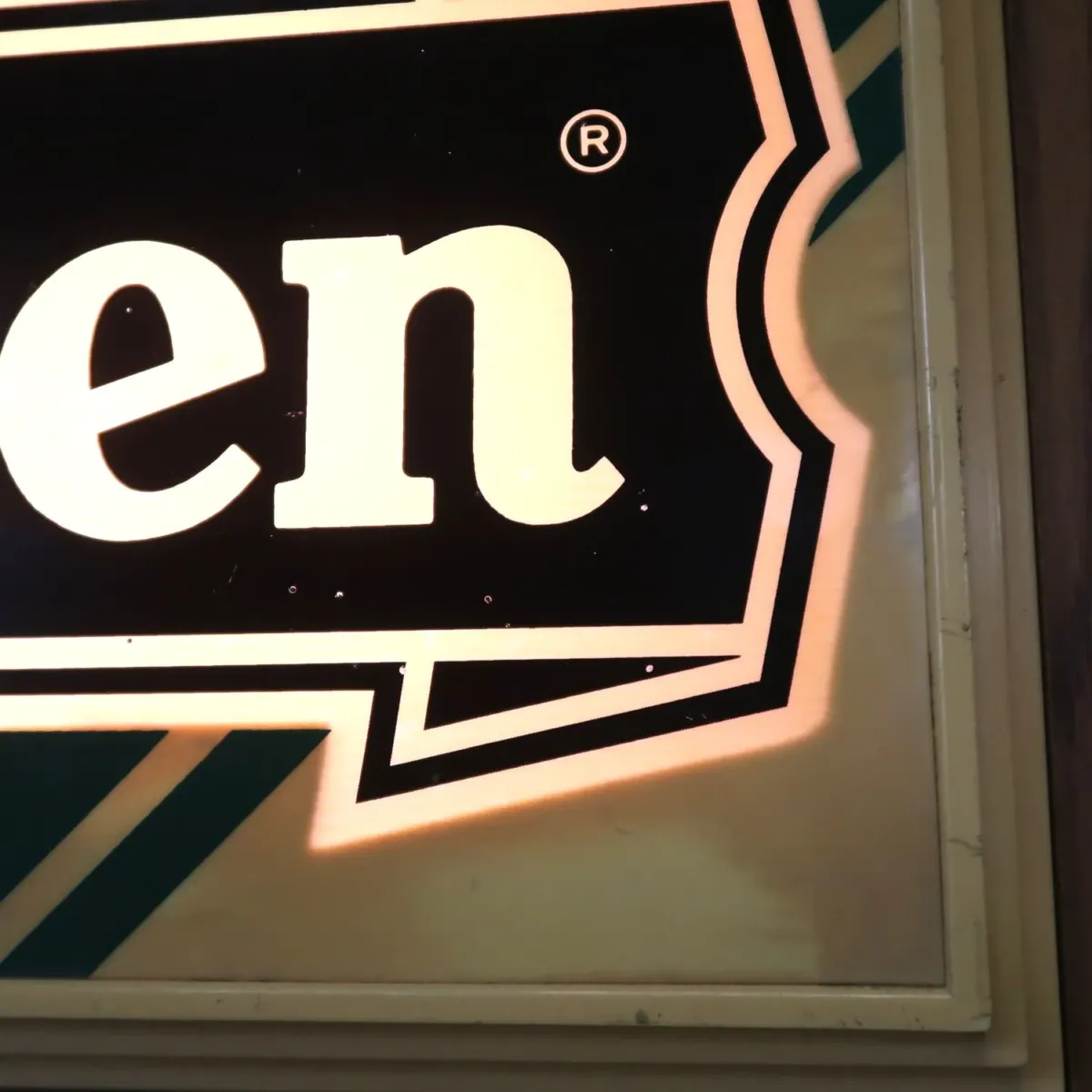 Heineken ビンテージ ライトサイン