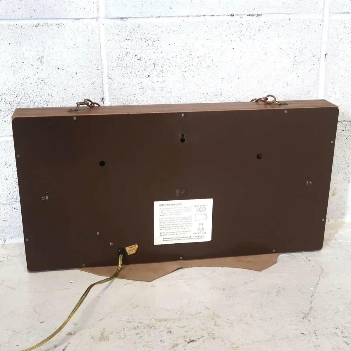 Heineken ビンテージ ライトサイン