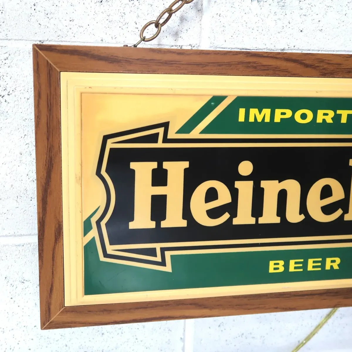 Heineken ビンテージ ライトサイン