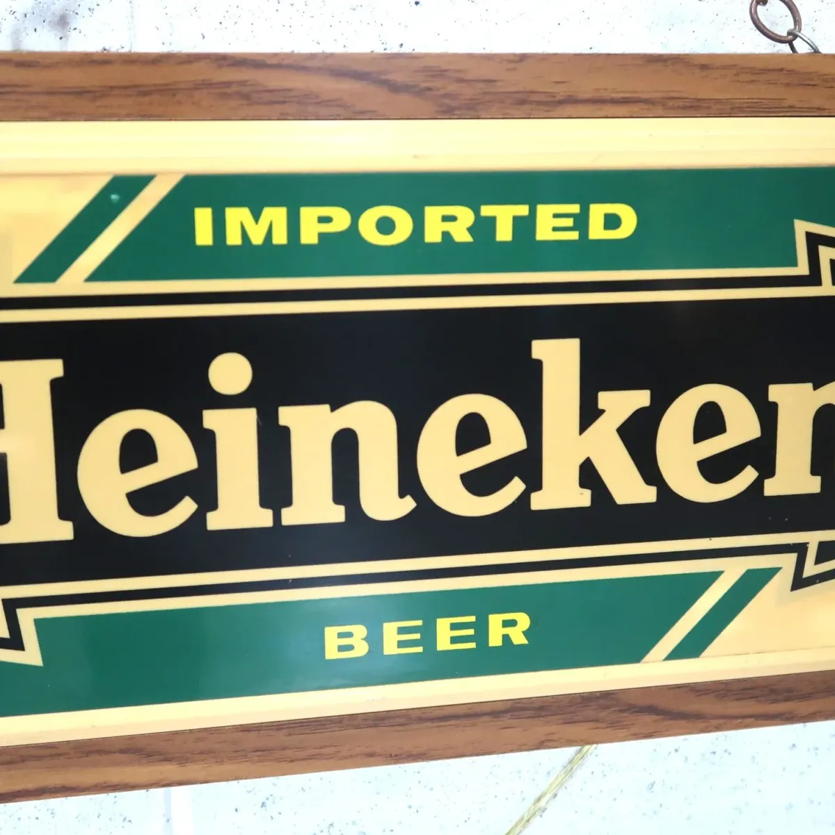 Heineken ビンテージ ライトサイン