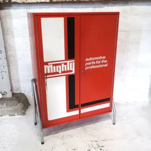 Mighty Auto Parts ビンテージ 大型キャビネット