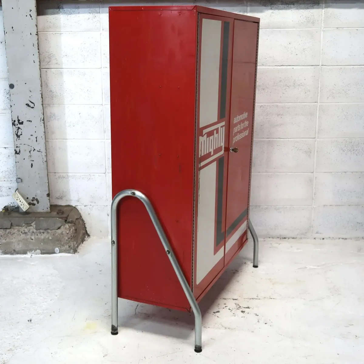 Mighty Auto Parts ビンテージ 大型キャビネット