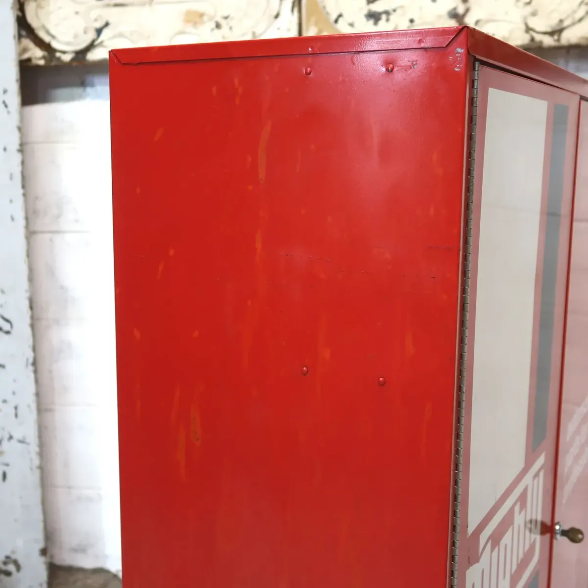 Mighty Auto Parts ビンテージ 大型キャビネット