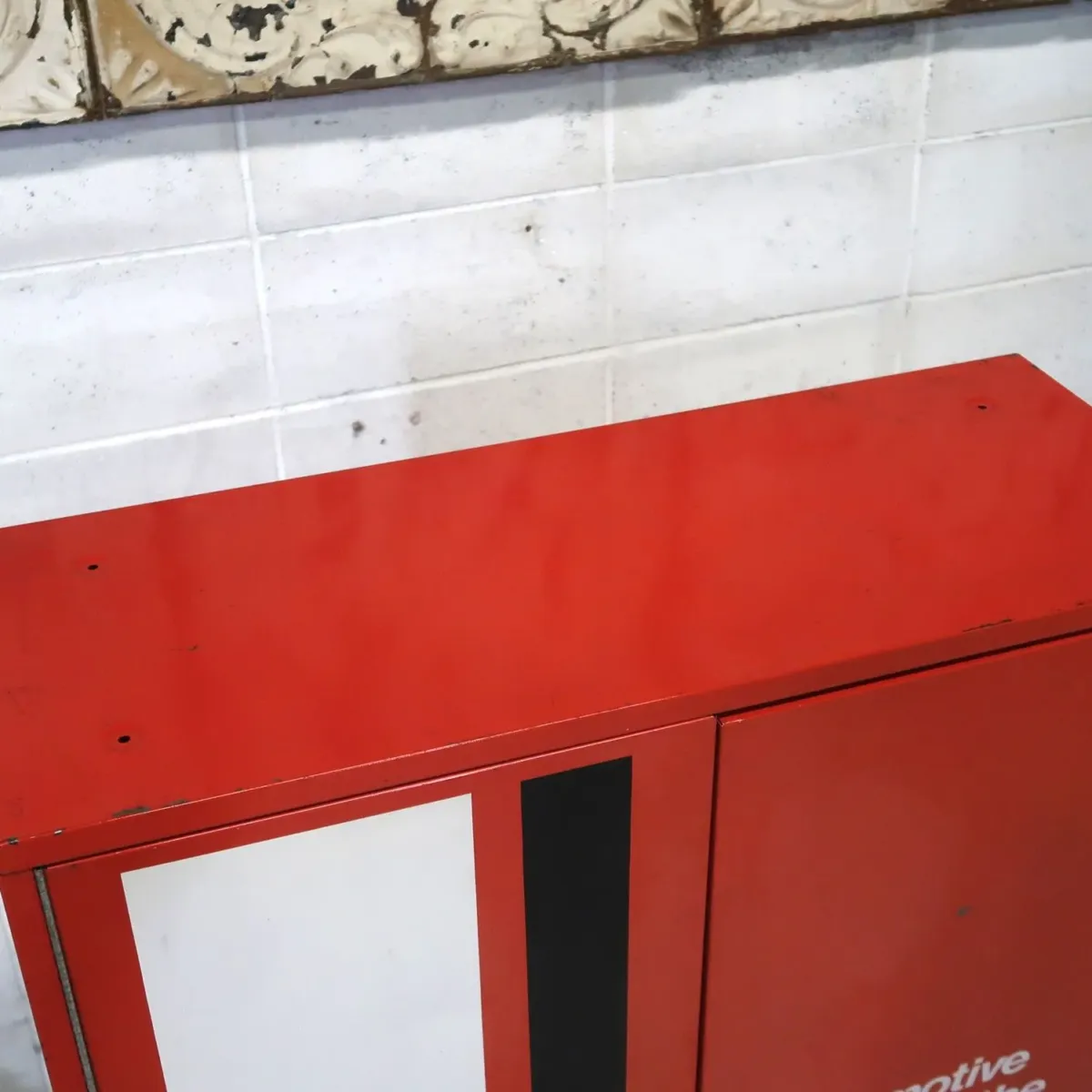 Mighty Auto Parts ビンテージ 大型キャビネット