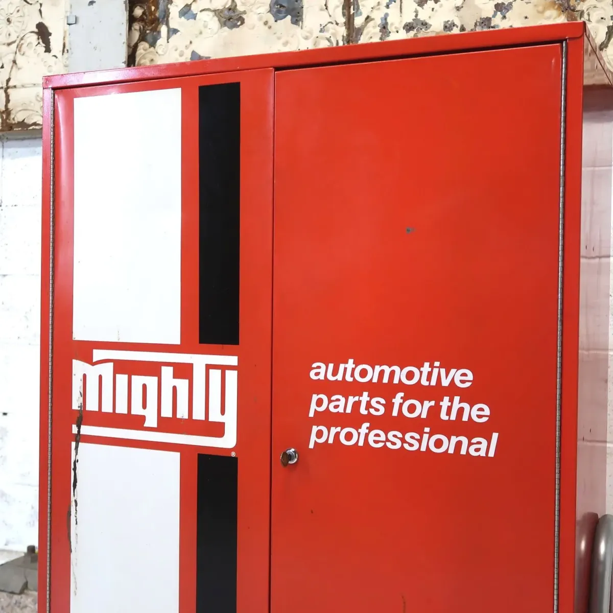 Mighty Auto Parts ビンテージ 大型キャビネット