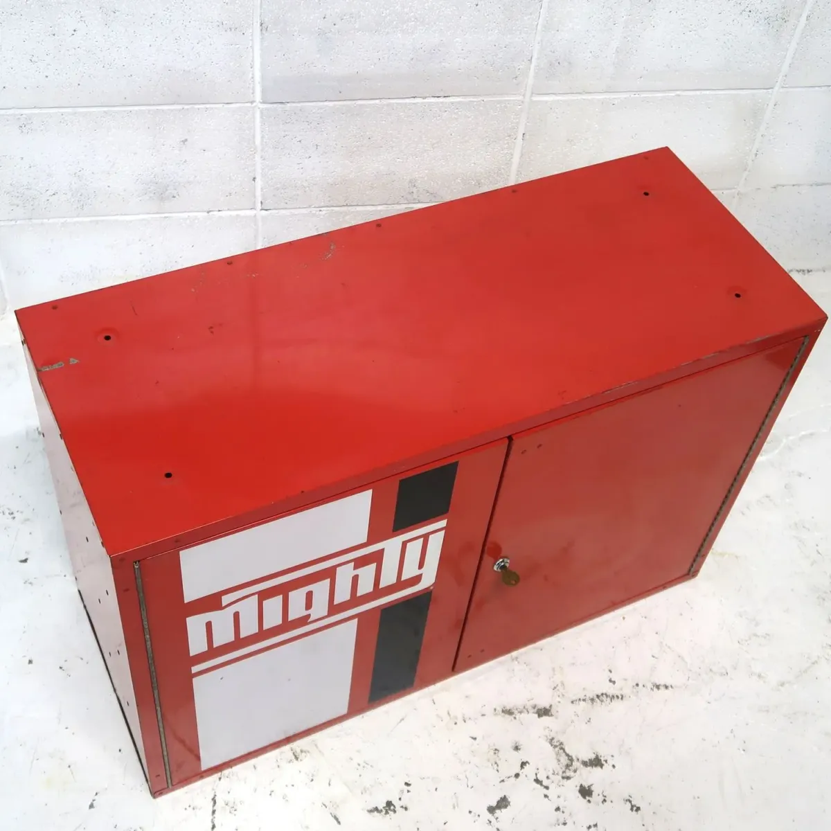 Mighty Auto Parts ビンテージ パーツキャビネット